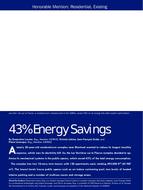 ASHRAE Technology Award: 43% Energy Savings