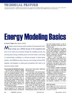 Energy Modeling Basics