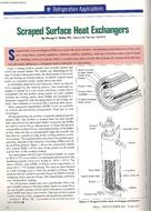 Scraped Surface Heat Exchangers