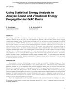 DA-13-C025 — Using Statistical Energy Analysis to Analyze Sound and Vibrational Energy Propagation in HVAC Ducts