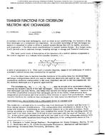 BO-2380 — Transfer Functions for Crossflow Multirow Heat Exchangers