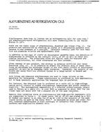 BO-75-07-1 — Alkylbenzenes as Refrigeration Oils