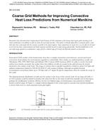 DE-13-C034 — Coarse Grid Methods for Improving Convective Heat Loss Predictions From Numerical Manikins