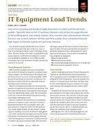 Data Centers: IT Equipment Load Trends, Part 1