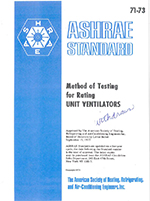 ASHRAE 71-1973