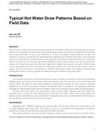 NY-14-C053 — Typical Hot Water Draw Patterns Based on Field Data