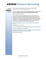 Seminar 51 — DOE's Building Energy Efficient Buildings Hub's Findings and the Future of Equipment and System Design Applied to Building Retrofits