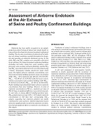 NY-14-026 — Assessment of Airborne Endotoxin at the Air Exhaust of Swine and Poultry Confinement Buildings