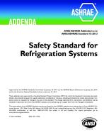 ASHRAE 15-2013 Addendum a