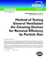 ASHRAE 52.2-2012 Addenda a, b, and d