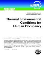 ASHRAE 55-2013 Addendum a