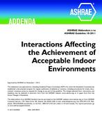 ASHRAE Guideline 10-2011 Addendum e