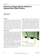 CH-15-037 — Plenum-Leakage Bypass Airflow in Raised-Floor Data Centers