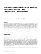 AT-15-C043 — Diffuser Selection for All-Air Heating Systems: Effective Draft Temperature Development