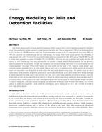 AT-15-C011 — Energy Modeling for Jails and Detention Facilities