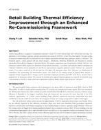 AT-15-C033 — Retail Building Thermal Efficiency Improvement through an Enhanced Recommissioning Framework