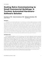 AT-15-C032 — Scaling Retrocommissioning to Small Commercial Buildings: A Turnkey Automated Hardware-Software Solution