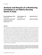 AT-15-C039 — Analysis and Results of a Monitoring Campaign in an Elderly Nursing Home in Italy