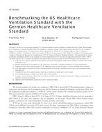 AT-15-C021 — Benchmarking the US Healthcare Ventilation Standard with the German Healthcare Ventilation Standard