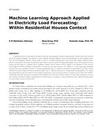 AT-15-C023 — Machine Learning Approach Applied in Electricity Load Forecasting: Within Residential Houses Context