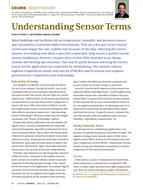 Engineer's Notebook: Understanding Sensor Terms