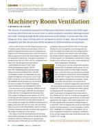 Refrigeration Applications: Machinery Room Ventilation