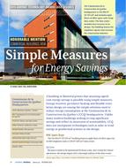 Simple Measures for Energy Savings