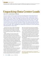 Data Centers: Unpacking Data Center Loads