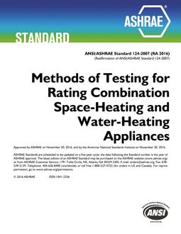 ASHRAE 124-2007 (RA 2016)