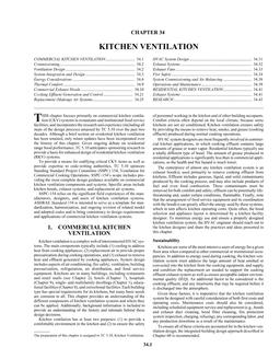 A34 — Kitchen Ventilation (SI)