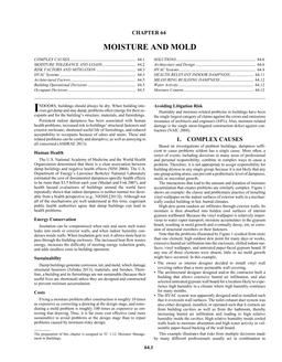 A64 — Moisture and Mold (SI)