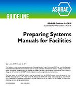 Guideline 1.4-2019 — Preparing Systems Manuals for Facilities