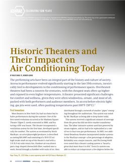 The Golden Age of Cooling: Historic Theaters and Their Impact on Air Conditioning Today