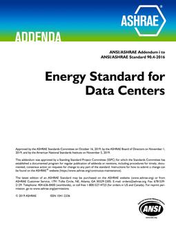 ASHRAE 90.4-2016 Addendum i