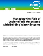 Guideline 12-2020 — Managing the Risk of Legionellosis Associated with Building Water Systems