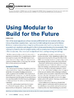 Using Modular to Build For the Future