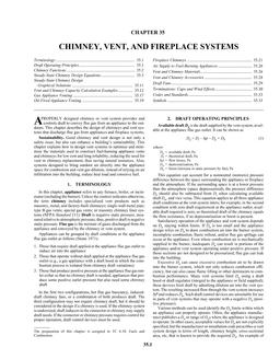 S35 — Chimney, Vent, and Fireplace Systems (SI)