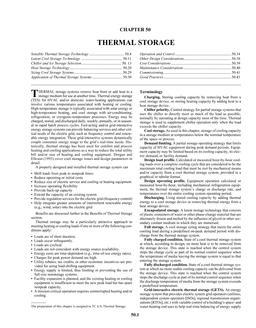 S50 — Thermal Storage (SI)