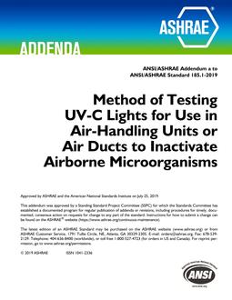 ASHRAE 185.1-2015 Addendum a