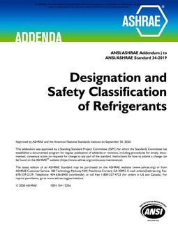 ASHRAE 34-2019 Addendum j