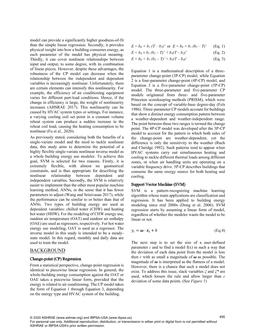 Study of the Whole Building Energy Use Inverse Modeling Performance through Support Vector Machine Regression