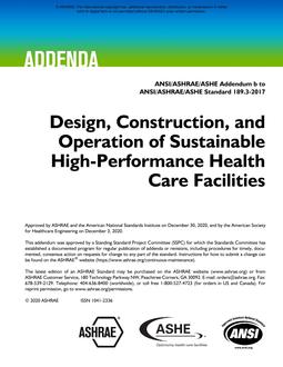 ASHRAE 189.3-2017 Addendum b