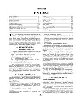 F22 — Pipe Sizing (SI)