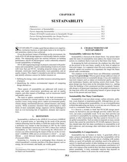 F35 — Sustainability (I-P)