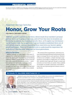 Honor, Grow Your Roots: Personal Growth. Global Impact. Feed the Roots.