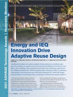 Technology Awards: Energy and IEQ Innovation Drive Adaptive Reuse Design