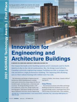 Technology Award: Innovation for Engineering and Architecture Buildings