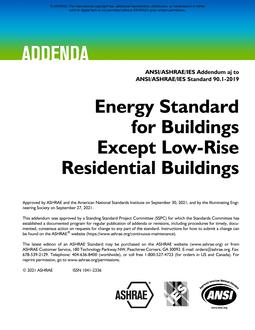 ASHRAE IC 90.1-2019 Addenda aj