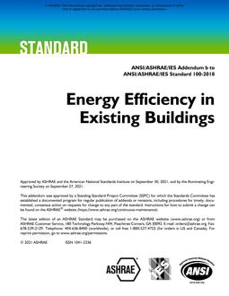 ASHRAE 100-2018 Addendum b