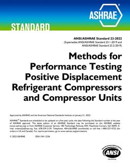 ASHRAE 23-2022